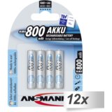 Ansmann 12x4 maxE NiMH bat. Micro AAA 800 mAh Cijene