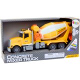 YELLOW Concrete Mixer Truck With Friction Drive Light and Sound Effects | shoptok.hr