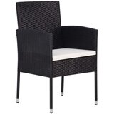  5-dijelni vrtni blagovaonski set crni | shoptok.hr