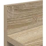  Vješalica za kapute na zidu Sonoma hrast 100 x 10,5 x 18 cm | shoptok.hr
