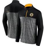 Fanatics Men's Mens Iconic Defender 1/4 Zip Boston Bruins Sweatshirt