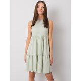 RUE PARIS Dress-WN-SK-V103-1.05-pistachio | Shoptok.si