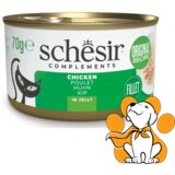 Schesir Cat Chicken in Jelly 70g, Vlažna Hrana Za Mačke Sa Piletinom u Želeu | ePonuda.com