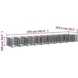  kavez za pse čelični 18,77 m² | Eponuda.com