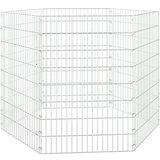 vidaXL Ograda za živali na prostem s 6 paneli 54x80 cm železo, (20975608) | Shoptok.si
