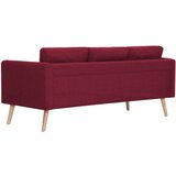  Trosjed od tkanine crvena boja vina | shoptok.hr