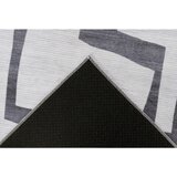 Kayoom RAVNO TKANA PREPROGA 200/290 cm tkano srebrne barve | Shoptok.si