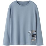 name it Majica 'NKMVAGNO' dimno modra / greige / črna / bela | Shoptok.si