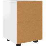  Noćni ormarići 2 pcs Visoki sjaj bijela 30,5 x 30 x 43 cm | shoptok.hr