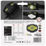 Naglavna LED svetilka 3W LED + COB | Shoptok.si