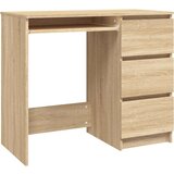  Radni stol boja hrasta sonome 90 x 45 x 76 cm od iverice | shoptok.hr
