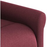  Masažni naslonjač od tkanine crvena boja vina | shoptok.hr
