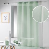 Douceur d intérieur Svetlo zelena prosojna zavesa 140x280 cm Telma – | Shoptok.si