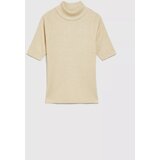 Marisse Turtleneck Sweater Decorated With Pearl Metallic Thread | Shoptok.si