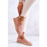 Kesi Dámské módní espadrilky Polka Dots Big Star - růžové | Shoptok.si