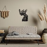 Wallity Zidna dekoracija Drvo Žena - Model 318, 28x38 cm, 1,5 mm, Crna | Eponuda.ba