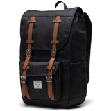 Herschel Nahrbtnik 'Little America™' rjava / črna / bela | Shoptok.si
