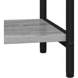 vidaXL Knjižna polica Siva sonoma 80 x 30 x 109 cm Konstruiran les | Shoptok.si