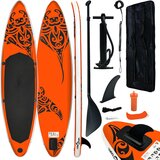 Furnova Napihljiva SUP deska komplet 366x76x15 cm oranžna, (21944527) | Shoptok.si