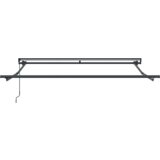 vidaXL ručni pomični suncobran - Žuta i narančasta, 300 x 250 cm | shoptok.hr