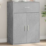 vidaXL Komoda betonsko siva 60x30x84 cm inženirski les | Shoptok.si