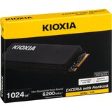 KIOXIA EXCERIA HeatSink NVMe 1TB M.2 2280 PCIe Gen4x4 | shoptok.hr