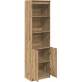  Visoka komoda hrasta artisana 50x35x180 cm konstruirano drvo | shoptok.hr