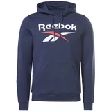 Reebok Sport Sportska sweater majica mornarsko plava / koraljna / bijela