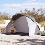 Šator za plažu za 2 osobe sivi prigodni vodootporni | shoptok.hr