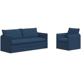 SOFA 180cm 2 pcs Plava Metal | shoptok.hr
