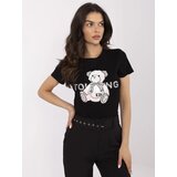 Vinceotto T-shirt-NM-TS-JX-09328.65P-black-pink | Shoptok.si