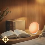 BRILO LED RGBIC prigušiva stona lampa TARA LED/6W/230V 3000-6500K bela + daljinski upravljač | Eponuda.com
