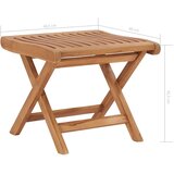  oslonac za noge 46 5 x 49 x 41 5 cm masivna tikovina | shoptok.hr