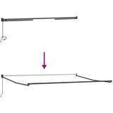  Povlačivi tende Šareni 400 × 300 cm 100% Poliester i Aluminij | shoptok.hr