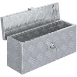 Aluminijska kutija 48,5 x 14 x 20 cm srebrna | shoptok.hr