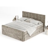 Maison de Rêve Svjetlo smeđi boxspring krevet s prostorom za odlaganje 160x200 cm Ava – | shoptok.hr