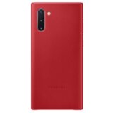 Samsung original usnjen ovitek ef-vn970lre za galaxy note 10 n970 - zaščita zadnjega dela rdeč | Shoptok.si