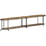 TV ormarić 200x42x40 cm od masivnog obnovljenog drva | Eponuda.com