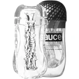 Black Pepper Cup Masturbator Sleeve Transparent