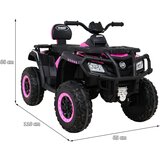 Lean Toys Otroški štirikolesnik 24V Quad XT 4X80W roza | Shoptok.si