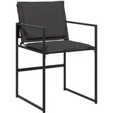  Vrtni set za objed 5 pcs Crna 140 x 70 x 73 cm | shoptok.hr