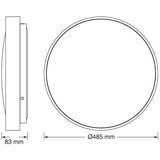 Osram LED plafonjera 36W 4000K IP20 zlatna | Eponuda.com