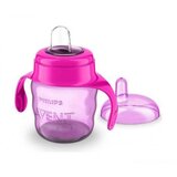 Avent lonček z ustnikom 200ml roza SCF551/03 Cene