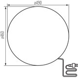 Kanlux 36592 - Spoljašnja lampa STONO 1xE27/25W/230V prečnik 49 cm IP65 | Eponuda.com