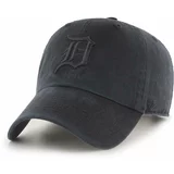 47 Brand Bombažna kapa Mlb Detroit Tigers črna barva