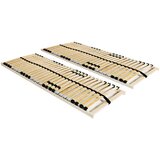 vidaXL Podnice za krevet 2 kom s 28 letvica i 7 zona 90 x 200 cm | shoptok.hr