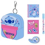 Disney Stitch Set &amp;scaron;kolskog pribora u mini ruksaku 19,5 x 22,5 cm Slike