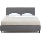 Bonami Selection Sivi tapecirani bračni krevet s podnicom 180x200 cm Noira Slim – | shoptok.hr