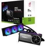 Asus Grafična kartica nVidia RTX5090 ROG Astral LC OC Edition - 32GB GDDR7 - (360mm vodno hlajenja) (90YV0LW2-M0NA00), (22108036) | Shoptok.si