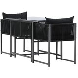 Venture Home Noto balkonski set, crni | shoptok.hr